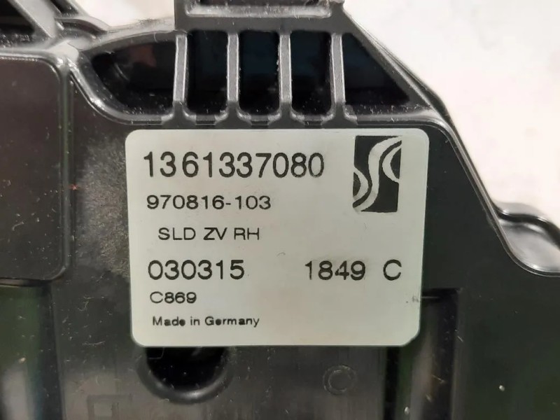 Serratura Anteriore Porta Scorrevole POST DX 1361337080 SCORREVOLE DX Citroen Jumper III 2014