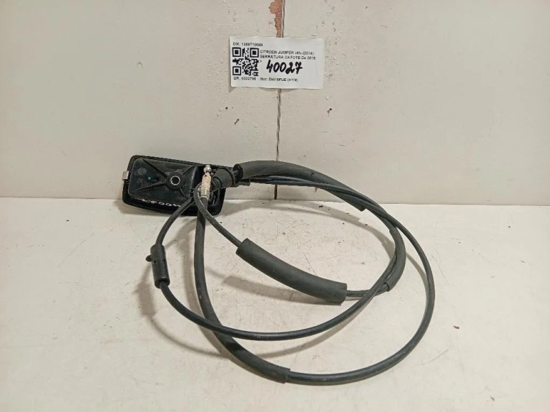 Serratura Capote 1380710080 Citroen Jumper III 2014