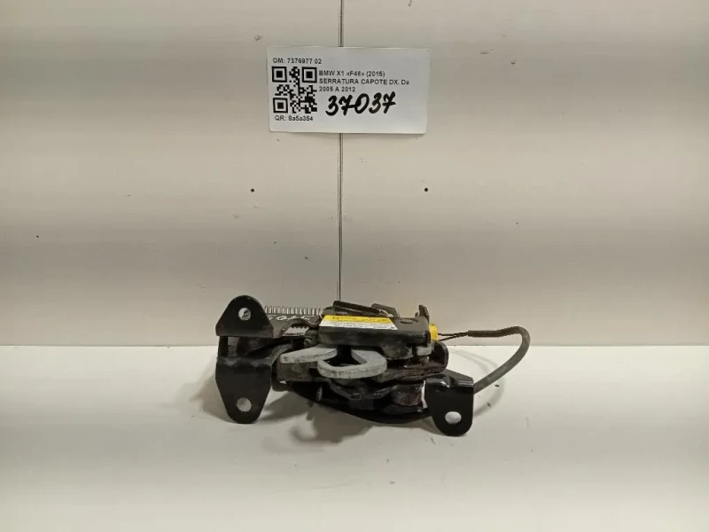 Serratura Capote DX 7376977 02 Bmw X1 F48 2015