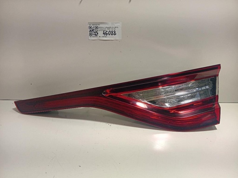 Fanale INT POST DX 265506075R Renault Mégane IV 2016