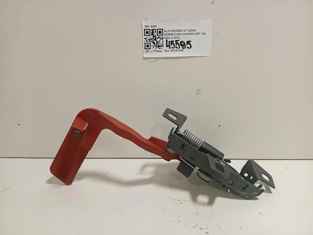 Serratura Cofano ANT A997 Alfa Romeo GT 2004