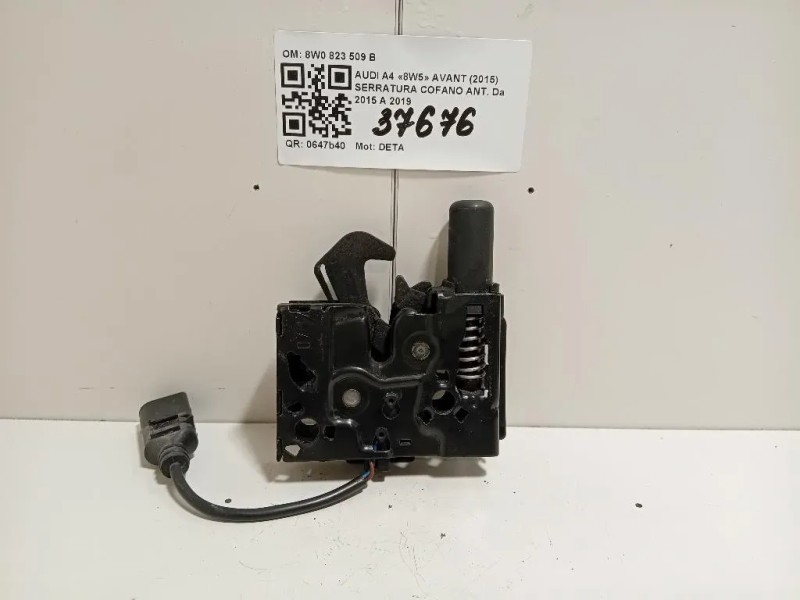 Serratura Cofano ANT 8W0823509B Audi A4 8W5 Avant 2015