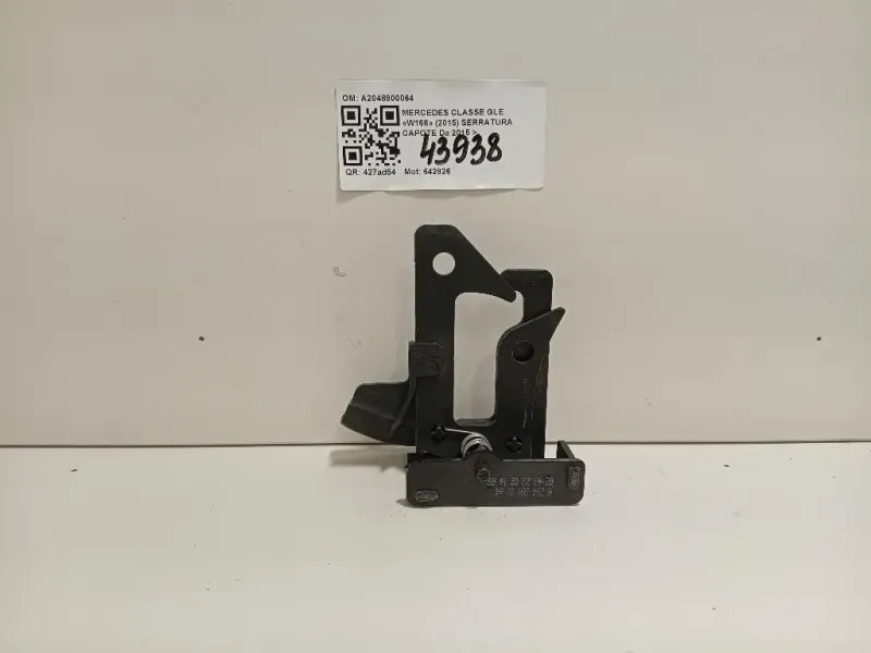 Serratura Cofano ANT A2048800064 Mercedes Classe GLE W166 2015