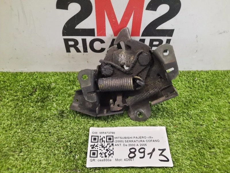 Serratura Cofano ANT MR473788 Mitsubishi Pajero III 2000