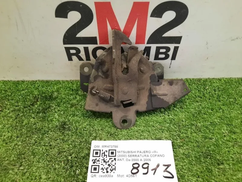 Serratura Cofano ANT MR473788 Mitsubishi Pajero III 2000