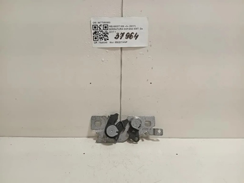 Serratura Cofano ANT 9677850980 Peugeot 308 II 2017
