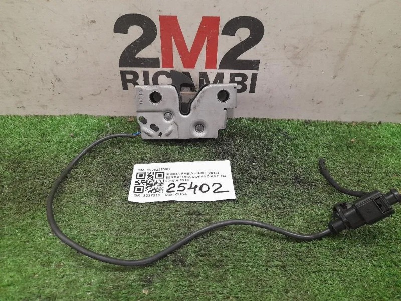 Serratura Cofano ANT 6V0823509D Skoda Fabia NJ3 2014