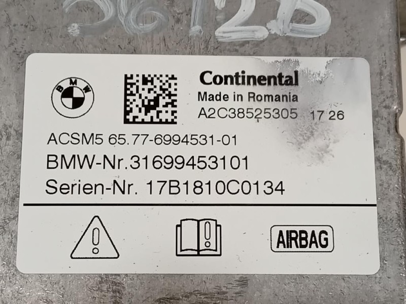 Cruscotto CRUSCOTTO Bmw Serie 5 G30 Berlina 2016