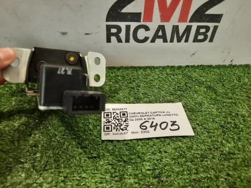 Serratura Lunotto 96966917 LUNOTTO Chevrolet Captiva I 2007