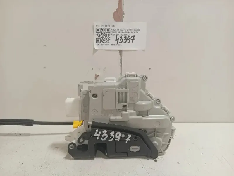 Serratura Porta ANT DX 8X2 837 016 B Audi A1 8XF Sportback 2015