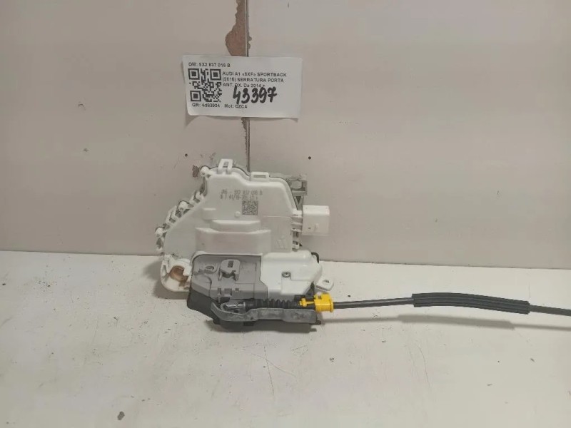 Serratura Porta ANT DX 8X2 837 016 B Audi A1 8XF Sportback 2015