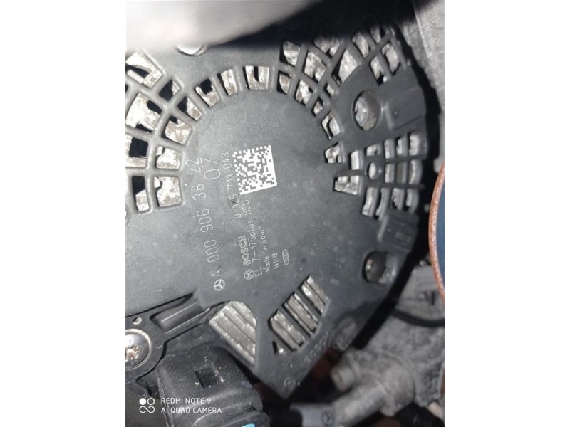 Motore Semicompleto 607951 K9K 109 CV 80 KW Mercedes Classe A W176 2013