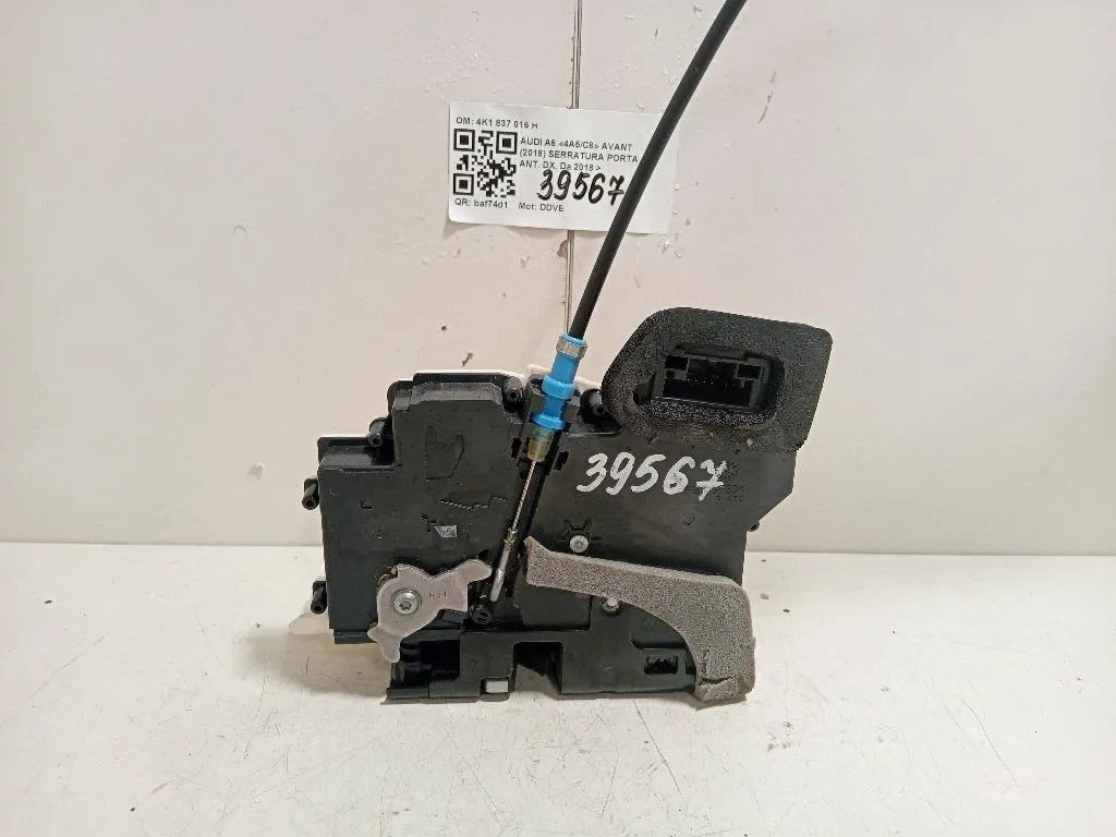 Serratura Porta ANT DX 4K1 837 016 H Audi A6 4a5c8 Avant 2018