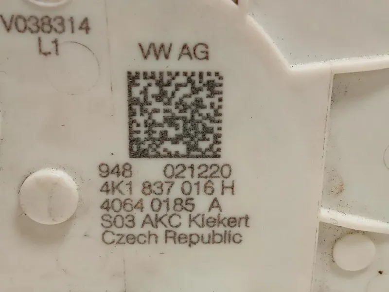 Serratura Porta ANT DX 4K1 837 016 H Audi A6 4a5c8 Avant 2018