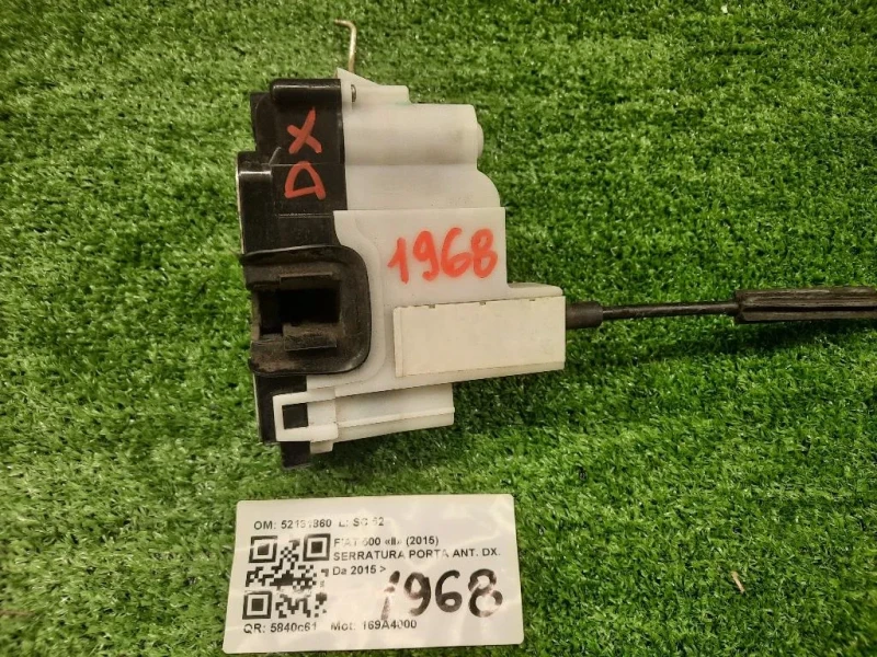 Serratura Porta ANT DX 52191860 Fiat 500 II 2015