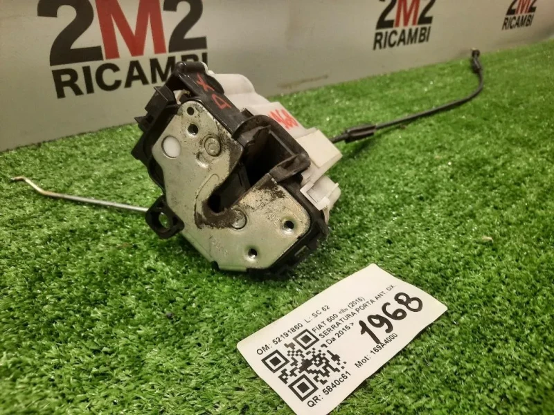 Serratura Porta ANT DX 52191860 Fiat 500 II 2015