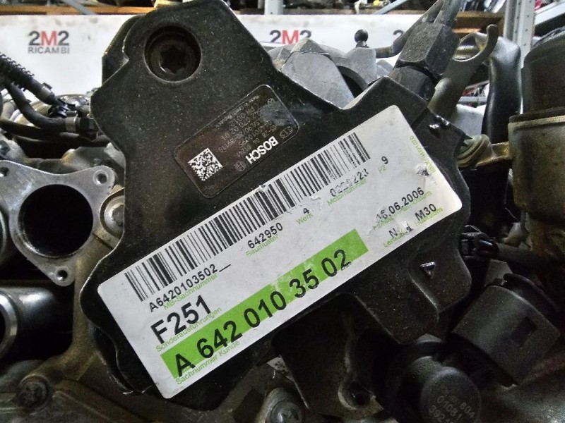 Motore Semicompleto 642950 224 CV 165 KW Mercedes Classe R W251 2010