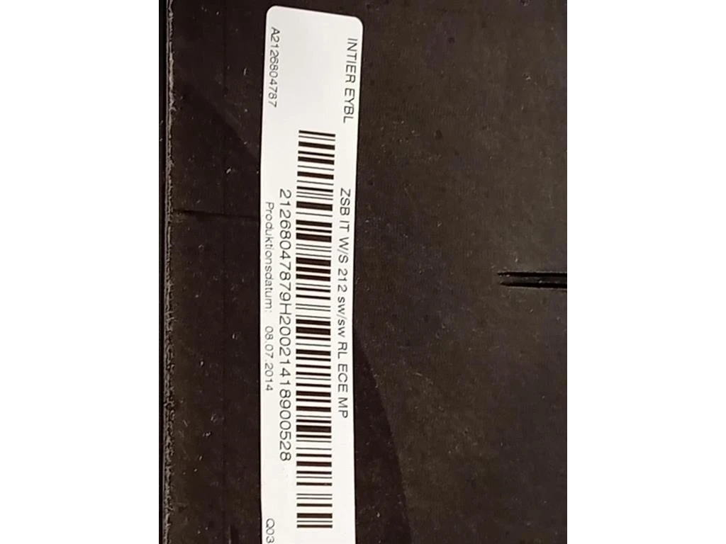 Cruscotto A21268027009J54 Mercedes Classe E W212 2013