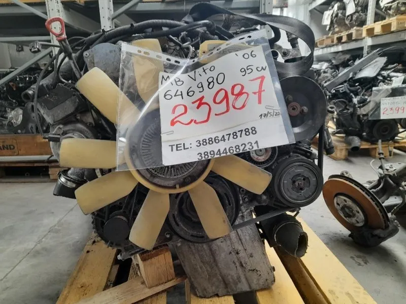 Motore Semicompleto 646980 95CV 70 KW Mercedes VITO W639 2004
