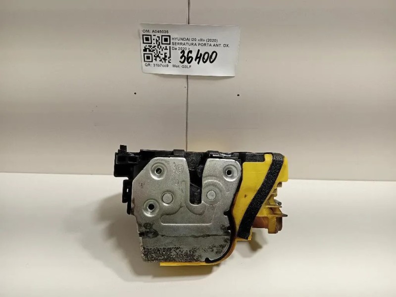 Serratura Porta ANT DX A045035 Hyundai I20 III 2020