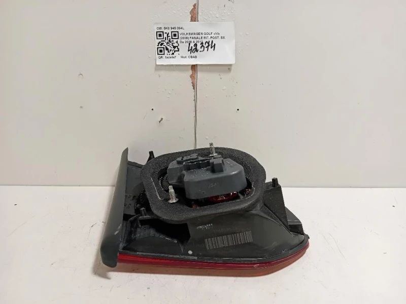 Fanale INT POST DX 5K0 945 094L Volkswagen GOLF VI 2009