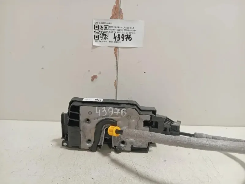 Serratura Porta ANT DX A0997208400 Mercedes Classe GLE W166 2015