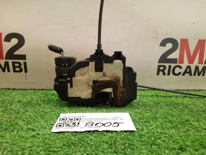 Serratura Porta ANT DX 80500JD900 Nissan Qashqai I 2007
