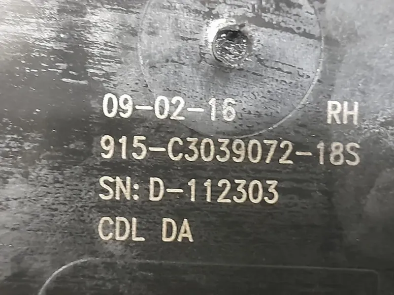 Serratura Porta ANT DX 915C3039072 Opel Astra K SW 2016