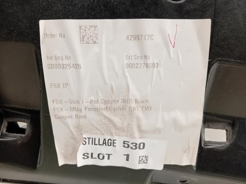 Cruscotto Mini MINI ONE F55 2014