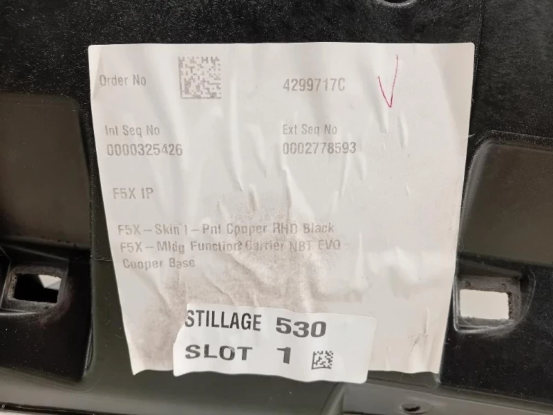 Cruscotto Mini MINI ONE F55 2014