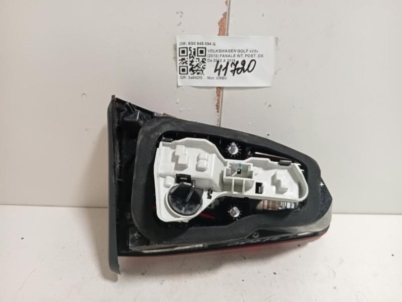 Fanale INT POST DX 5G0 945 094 Q Volkswagen GOLF VII 2013