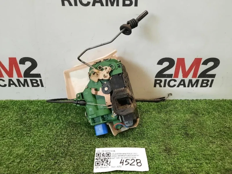 Serratura Porta ANT DX 3B1837016CB Volkswagen POLO IV 2002