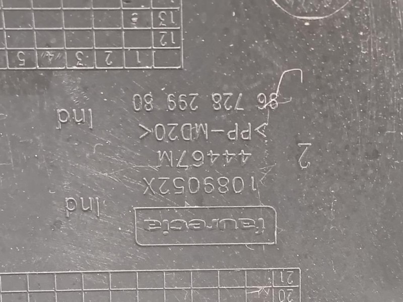 Cruscotto 16100355ZD Peugeot 2008 I 2016