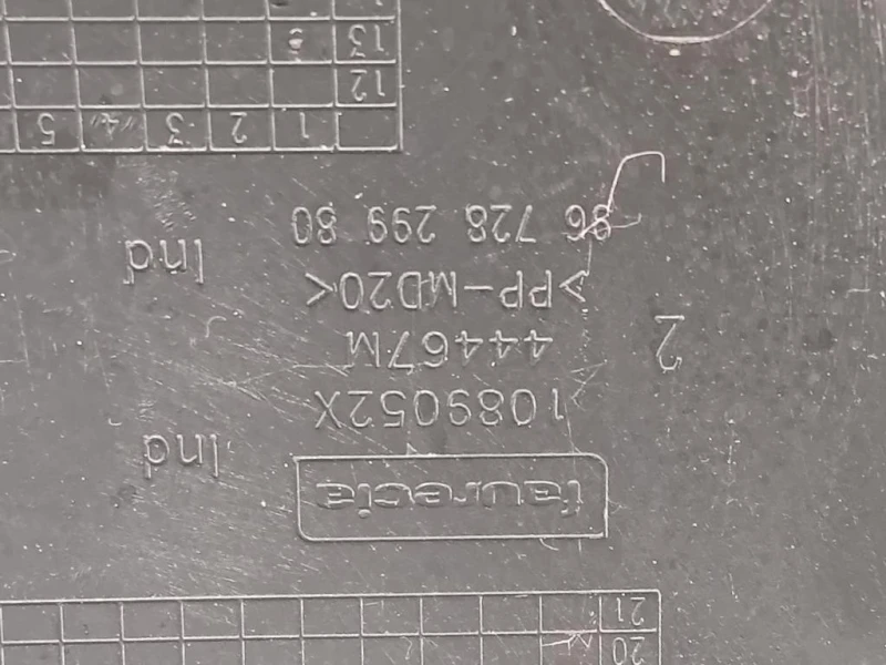 Cruscotto 16100355ZD Peugeot 2008 I 2016