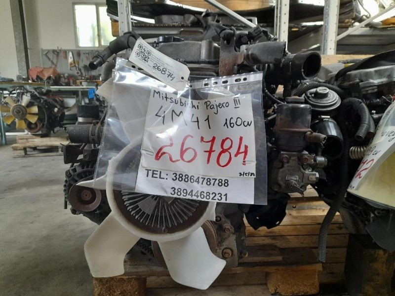 Motore Semicompleto 4M41 160CV Mitsubishi Pajero III 2000