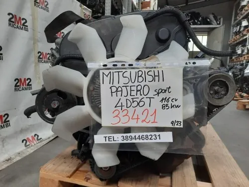 Motore Semicompleto 4D56T 116CV 85KW Mitsubishi Pajero Sport 1998