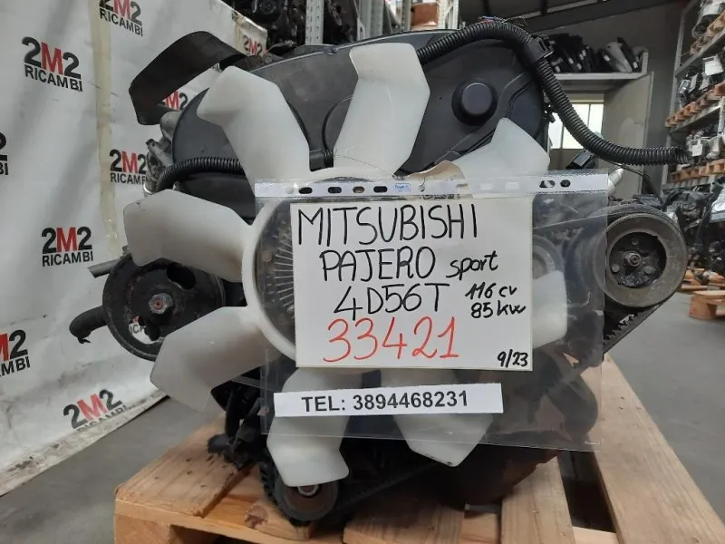 Motore Semicompleto 4D56T 116CV 85KW Mitsubishi Pajero Sport 1998