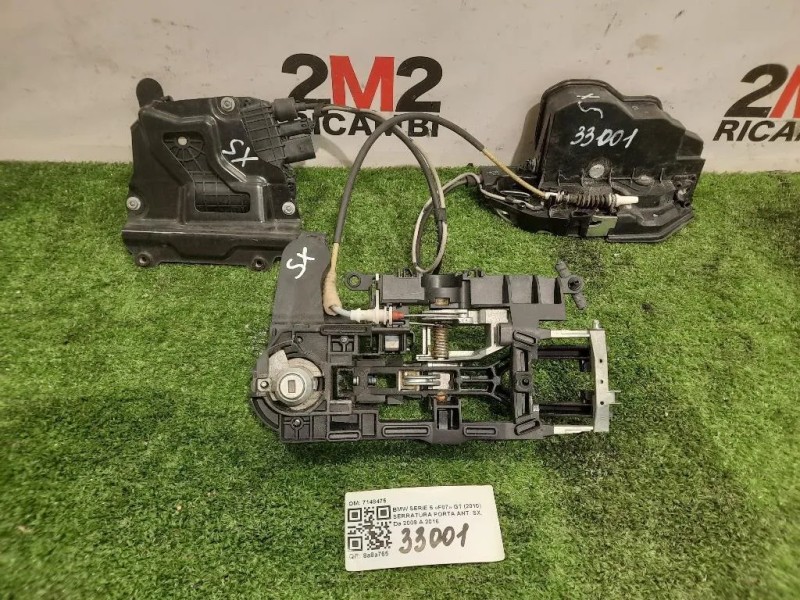 Serratura Porta ANT SX 7148475 SERATURA+ MANIGLIA ANT SX Bmw Serie 5 F07 GT 2010
