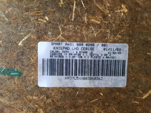 Cruscotto Parte INF A4516890206 CRUSCOTTO Smart Fortwo Cabrio 451 2007