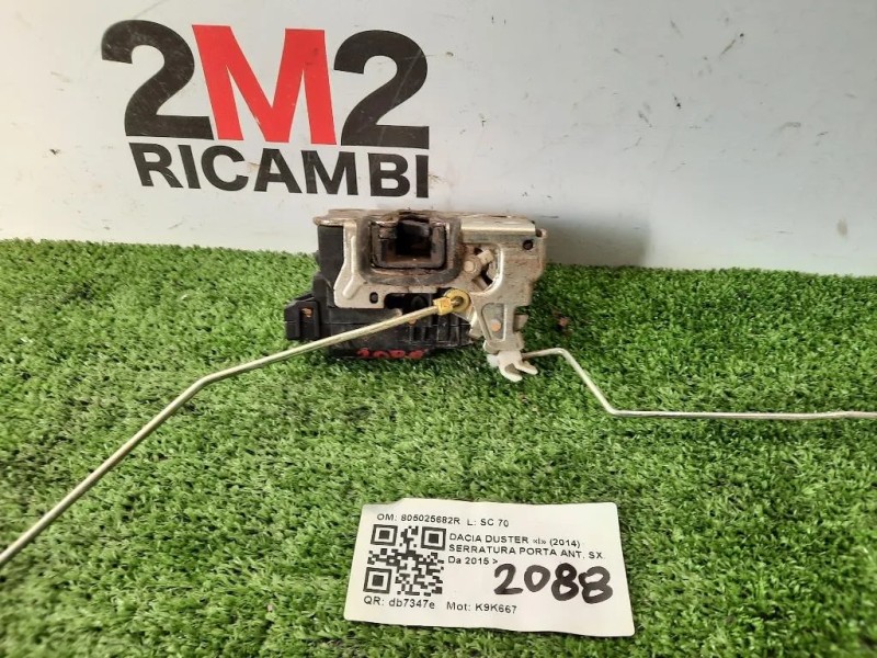 Serratura Porta ANT SX 805025682R Dacia Duster I 2014