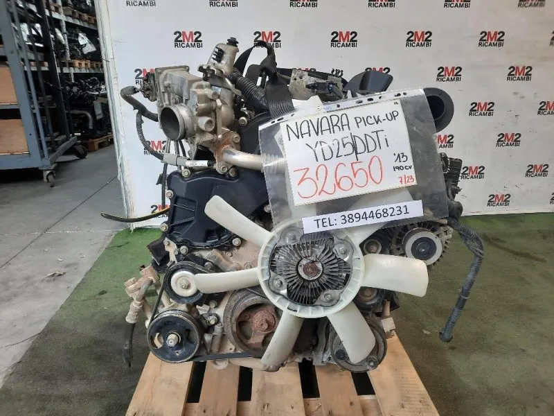 Motore Semicompleto YD25 190CV 140KW Nissan Navara 2010