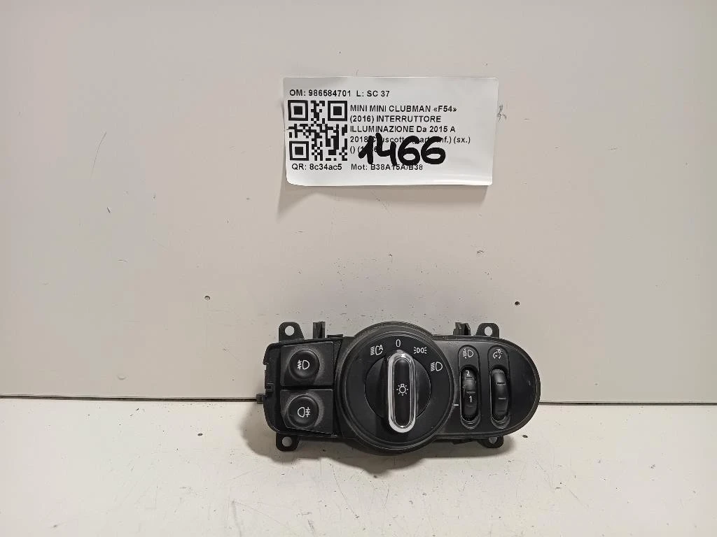 Cruscotto Parte INF SX 51459348063 Mini MINI Clubman F54 2016