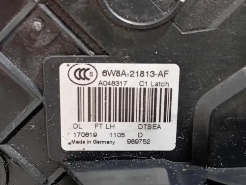 Serratura Porta ANT SX 6W8A21813AF Jaguar XF I 2008