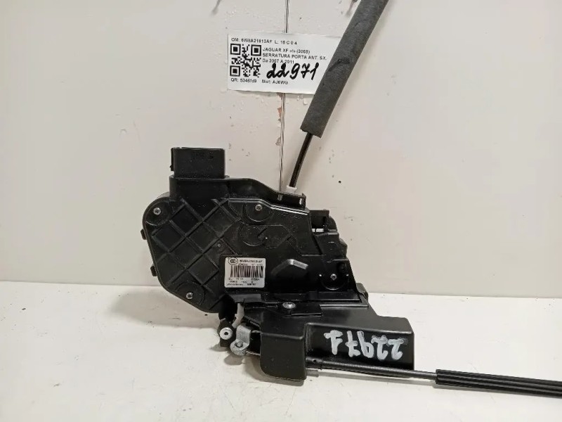 Serratura Porta ANT SX 6W8A21813AF Jaguar XF I 2008