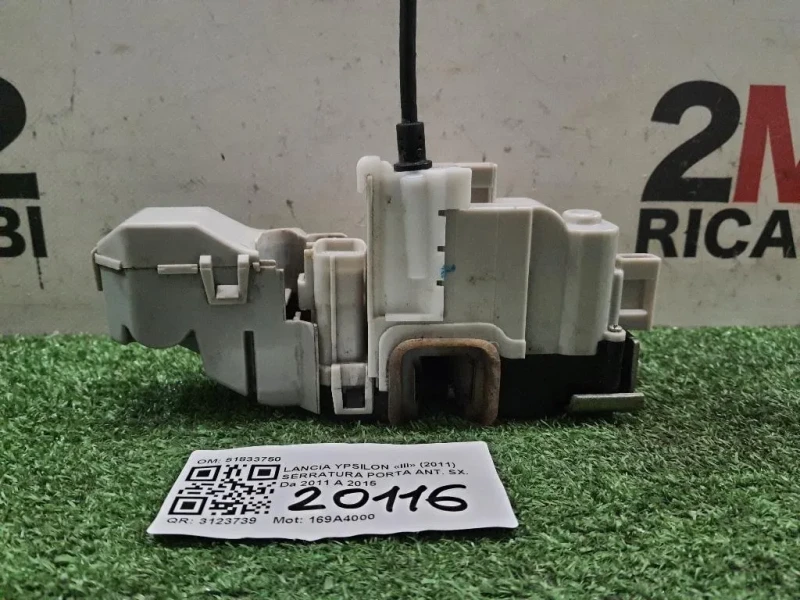 Serratura Porta ANT SX 51833750 Lancia Ypsilon III 2011