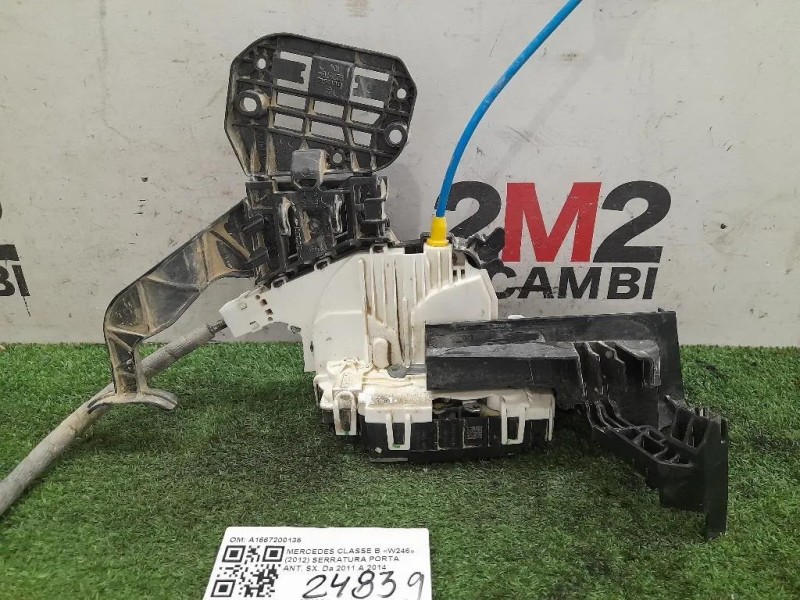 Serratura Porta ANT SX A1667200135 Mercedes Classe B W246 2012