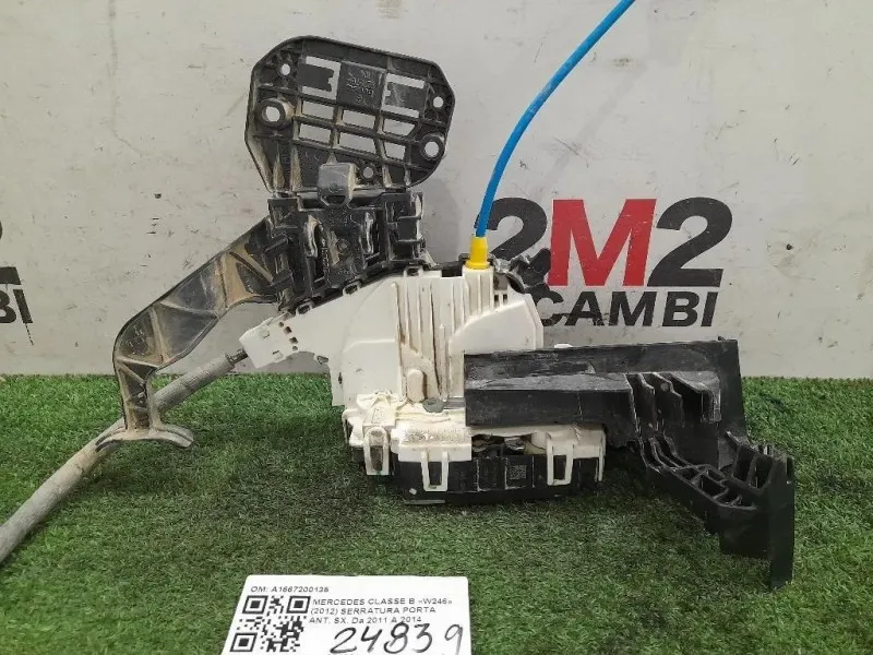 Serratura Porta ANT SX A1667200135 Mercedes Classe B W246 2012