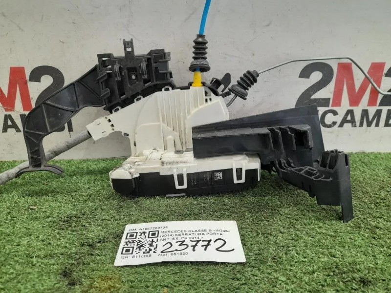 Serratura Porta ANT SX A1667200735 Mercedes Classe B W246 2014
