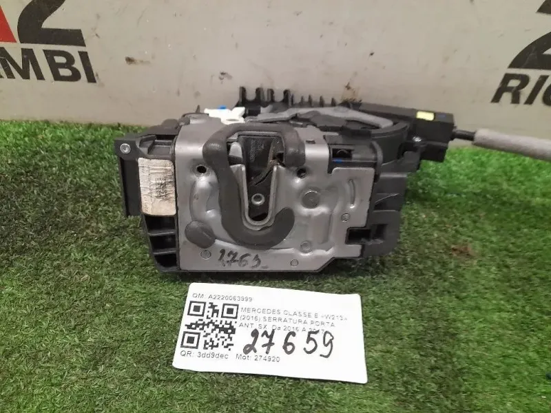 Serratura Porta ANT SX A2220063999 Mercedes Classe E W213 2016