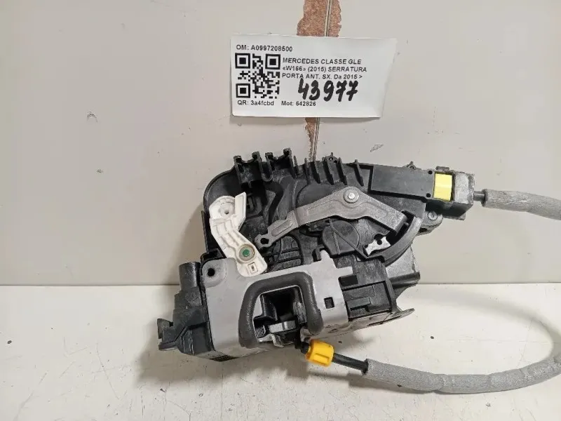 Serratura Porta ANT SX A0997208500 Mercedes Classe GLE W166 2015